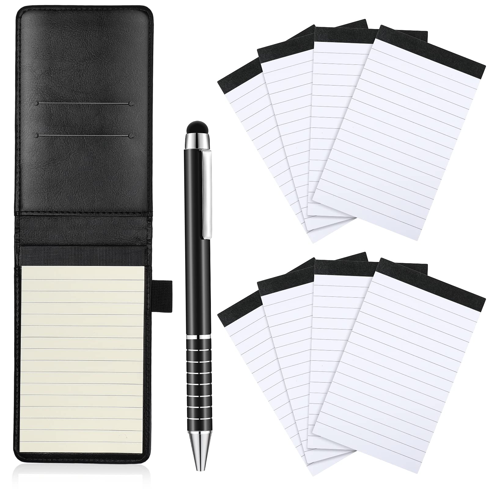 Amazon.com : Outus 10 Pcs Mini Pocket Notepad Holder Set Included